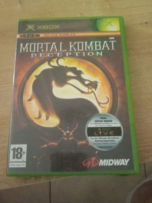 Mortal Kombat Deception Xbox original game like new
