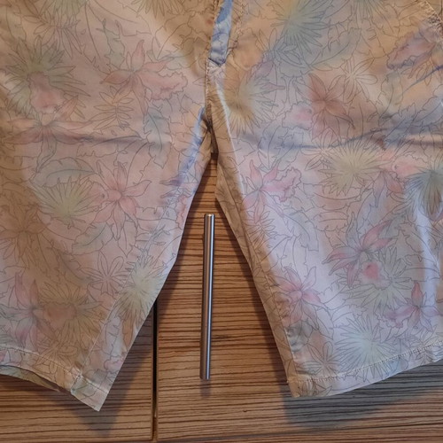 Gas men's bermuda shorts like new, gray and beige