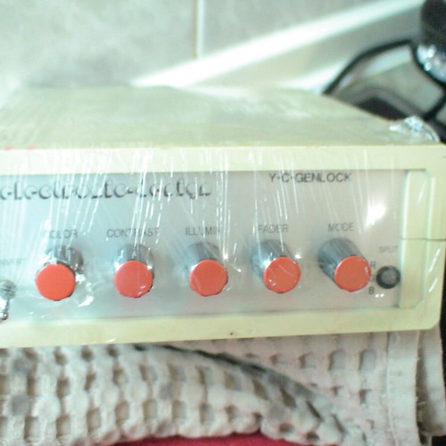 Amiga Commodore Electronic Design Y-C-GENLOCK used