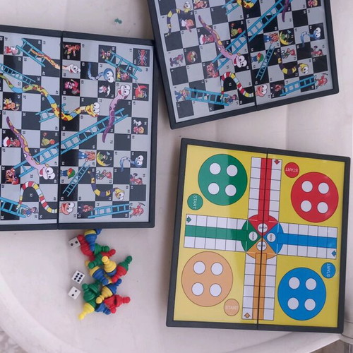 Travel board games set of 3 like new