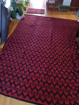 Χειροποίητο υφαντό αργκαλιού διαστάσεις 270x310 σαν καινούργιο