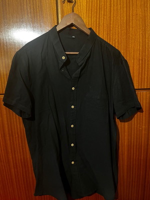 Black 2XL cotton shirt like new