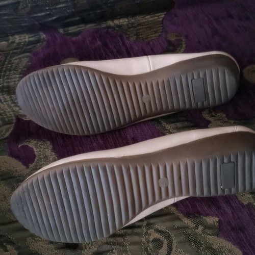 Leather Ballet Flats New Orthopedic Size 41 Beige