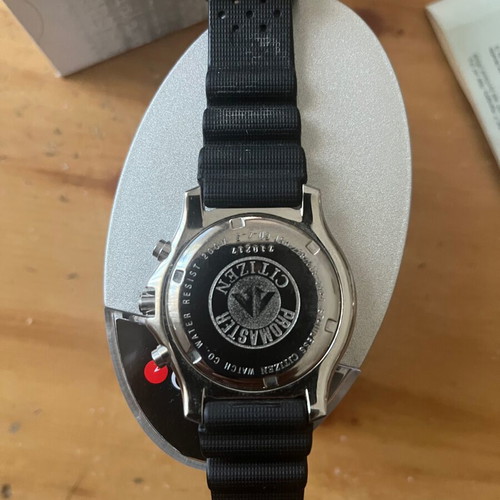 Citizen Divers Chronograph watch full pack