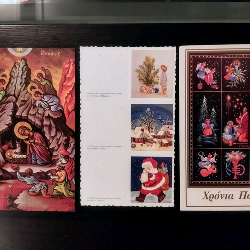 Christmas collectible cards new, pack of 9+6