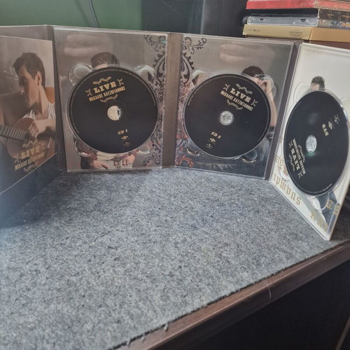 Michalis Hatzigiannis Live 2CD & DVD like new