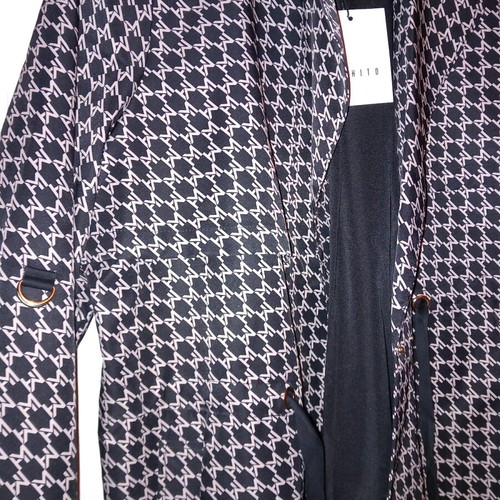 Mohito Light Coat new, size 42, black and white