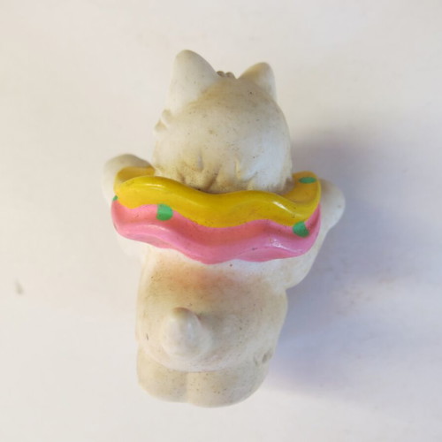 Little People Circus Pet House White Dog Puppy figure used (2003) Fisher Price