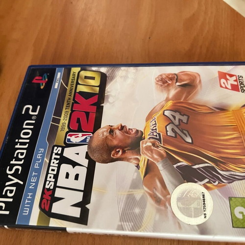 NBA 2K10 PlayStation 2 game used