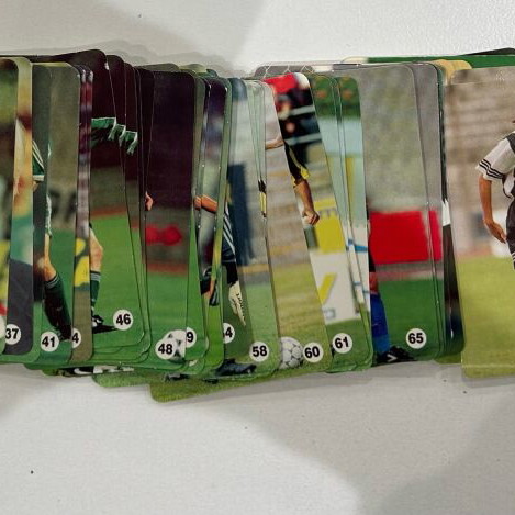 Rainbow Football Cards 98-99 Pack of 43 Used