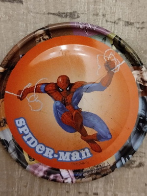 Spider Man Marvel Heroes 2008 metal cap used
