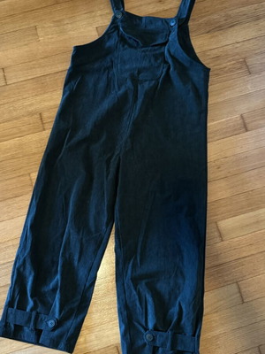 Helmi corduroy jumpsuit dark green medium