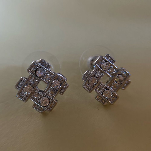 Silver earrings new