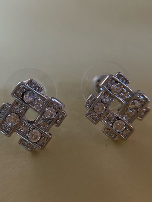 Silver earrings new