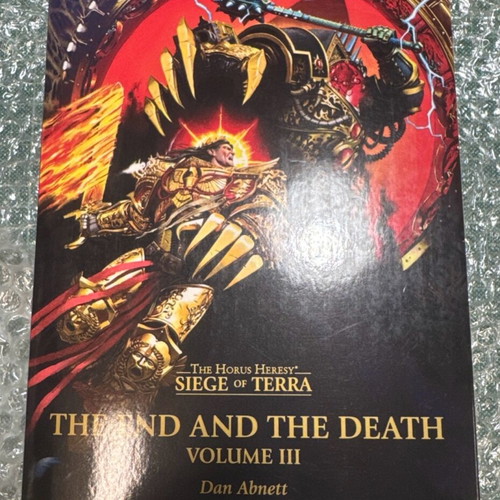 The Horus Heresy Siege of Terra The End and the Death Volumes I-II-III new hardback books