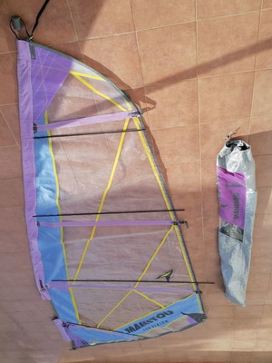 Πανί windsurfing 5,7 μεταχειρισμένο Manitou με σάκο αποθήκευσης