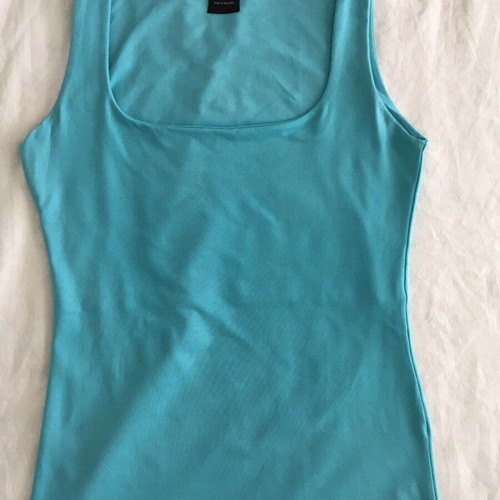 Zara turquoise summer top like new, size S