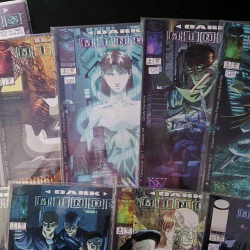 Dark Minds Complete First Series (#1-#8+#1/2) like new