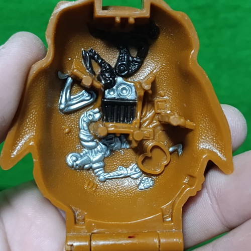 Mighty Max Skull Warrior Horror Head micro set used, rare 1992