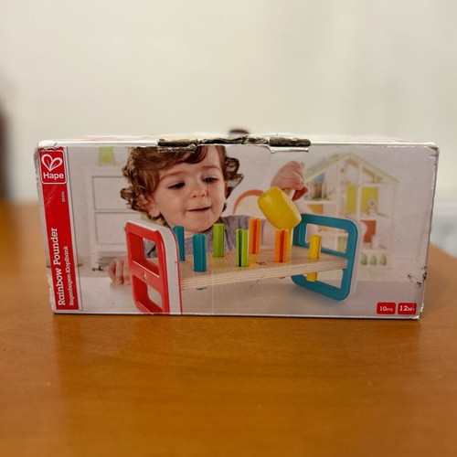 Wooden Rainbow Pounder set like new