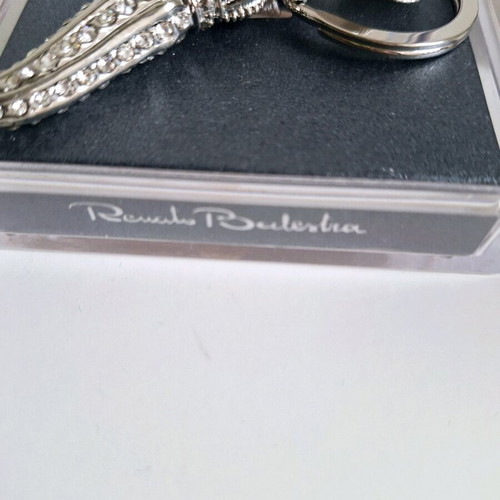 Renato Balestra keychains new, set of 3, black and white