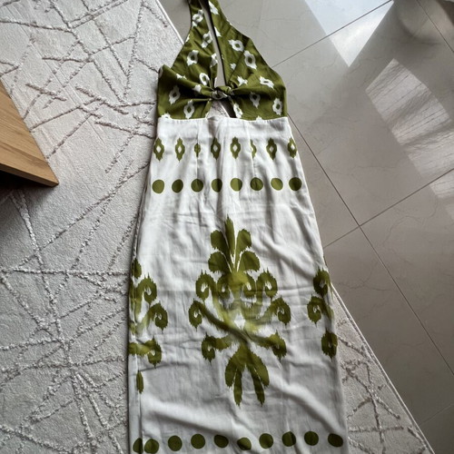 Shein dress printed polyester fabric, like new, size M
