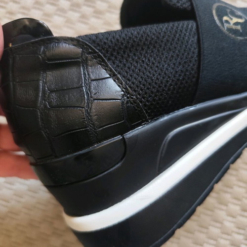 Renato Garini half-sport shoes like new, size 39, black-white