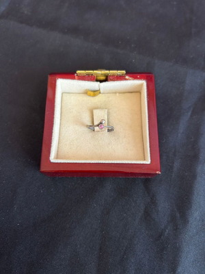 Silver ring size No.6 like new