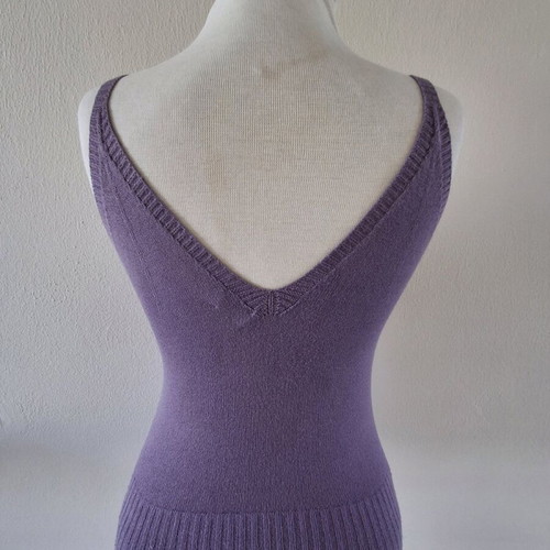 Stefanel knitted top purple like new, size L