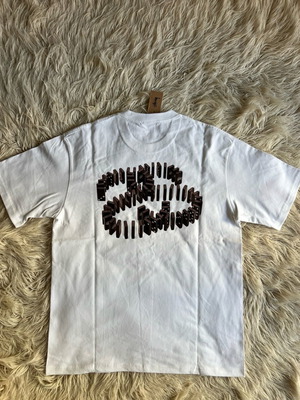 Stussy Dominos Tee καινούργιο, μεγέθη M και L, μαύρο και άσπρο