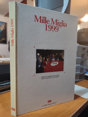 Mille Miglia 1999 used luxury hardcover book without dust jacket