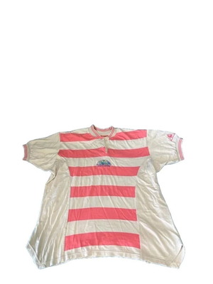 Le Coq Sportif Women's Vintage Top used, size L, pink multicolor