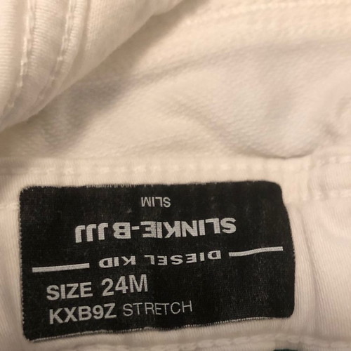 Diesel baby pants like new, size 24m