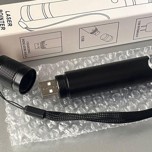 Laser Green Power new with rechargeable battery and USB