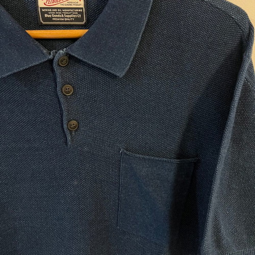 Petrol Industries polo shirt used, blue