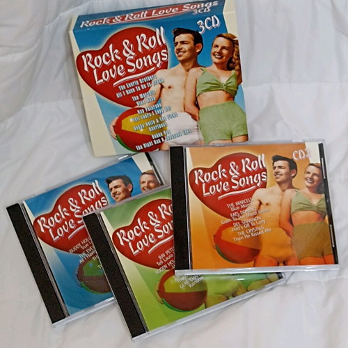 Rock and Roll Love Songs 3 CD collection new