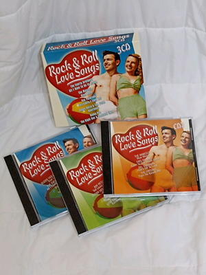 Rock and Roll Love Songs 3 CD collection new