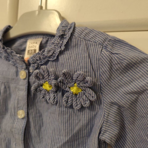 Zara baby πουκαμισάκι για 6-9 μηνών σαν καινούργιο