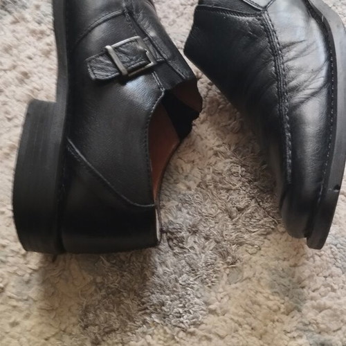 Romano Sicari handmade leather scarponi men's shoes size 40 used