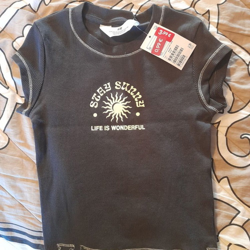 H&M blue t-shirt for kids 5-6 years