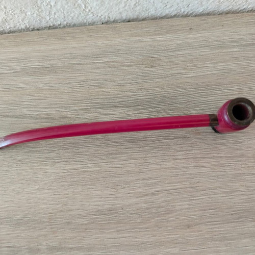 Pipe used, unknown material and origin, length 12.3cm