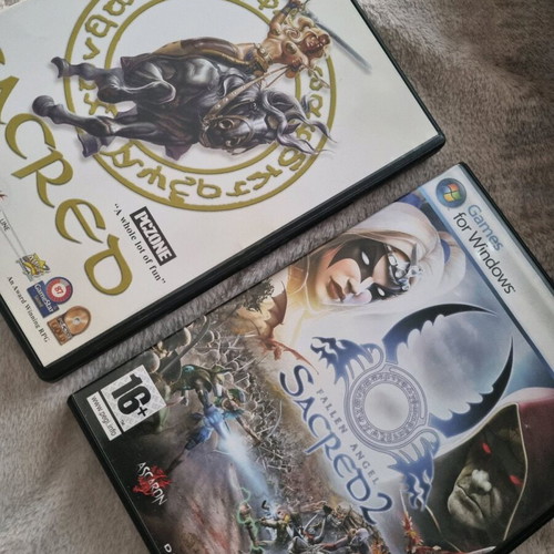 Sacred and Sacred 2 PC games like new, role playing
