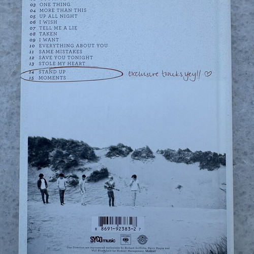 One Direction Up All Night Limited Yearbook Edition like new