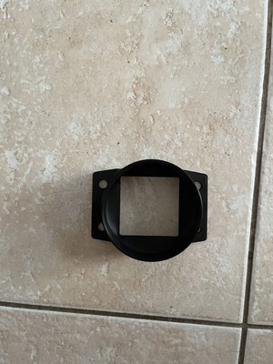 Cold Air Intake Adapter new, ABS material
