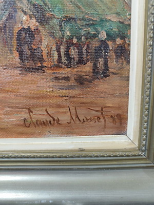 Painting with frame, 53x68 cm