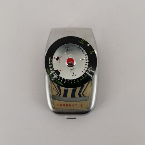 Coronet C light meter used, functional from 1960