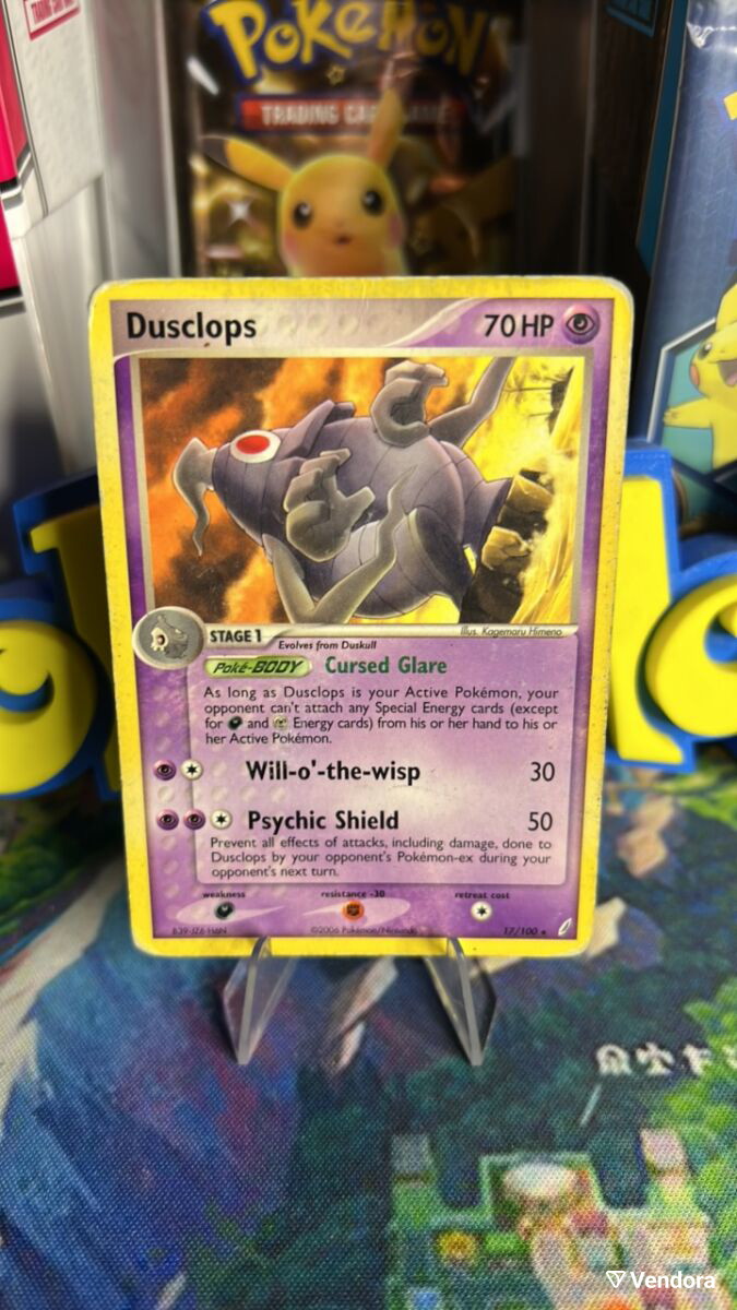 pokemon slugma card Pokemon TCG - Slugma EX Deoxys (Stamped) Holographic Card 75/107