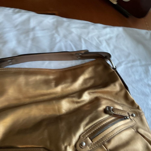 DKNY Hobo shoulder bag new, metallic gold