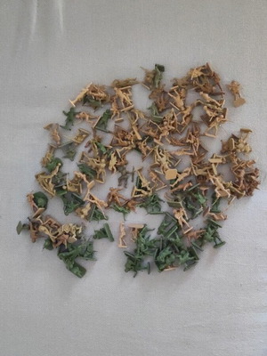 Soldier figures, approx. 150, 2 cm height