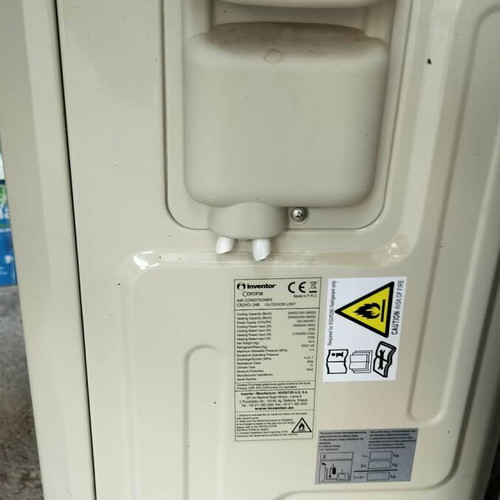 Inventor Corona Inverter 24000BTU A++ Air Conditioner with WiFi and Ionizer like new